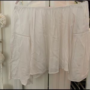 TOBI white Off-the-shoulder top